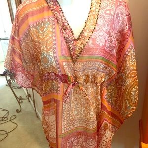 Sheer shirt or cover up